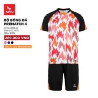 áo bóng đá Kamito Prematch 4 chính hãng hoạ tiết ngọn lựa nhiều màu xanh