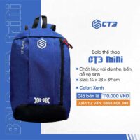 Balo ct3 mini thể thao đa năng nhiều màu chính hãng giá rẻ 1