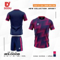 Bộ quần áo bóng đá Dodu D1 nhiều màu vải thun rmz fabric nhiều màu