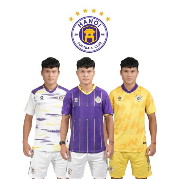 Bộ quần áo bóng đá Hà Nội 24 25 FC mới nhất mùa 2024 2025