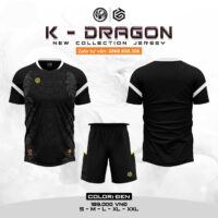 Bộ quần áo bóng đá ct3 k dragon vải thun rmz fabric chính hãng nhiều màu 1