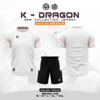 Bộ quần áo bóng đá ct3 k dragon vải thun rmz fabric chính hãng nhiều màu 1
