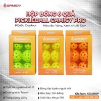 Bóng pickleball Gamicy Pg40L ngoài trời