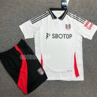 áo bóng đá Fulham 24 25 trắng sân nhà home năm 2024 2025 mặt trước