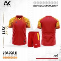Bộ quần áo bóng đá Aika Lux chính hãng vải thun rmz fabric nhiều màu