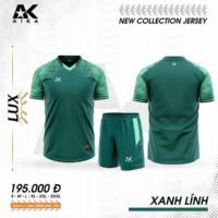 Bộ quần áo bóng đá Aika Lux chính hãng vải thun rmz fabric nhiều màu