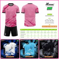 Bộ quần áo bóng đá Phin Amac nhiều màu