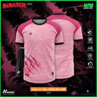 Bộ quần áo bóng đá Scratch thiết kế Amac hoạ tiết móng vuốt nhiều màu av