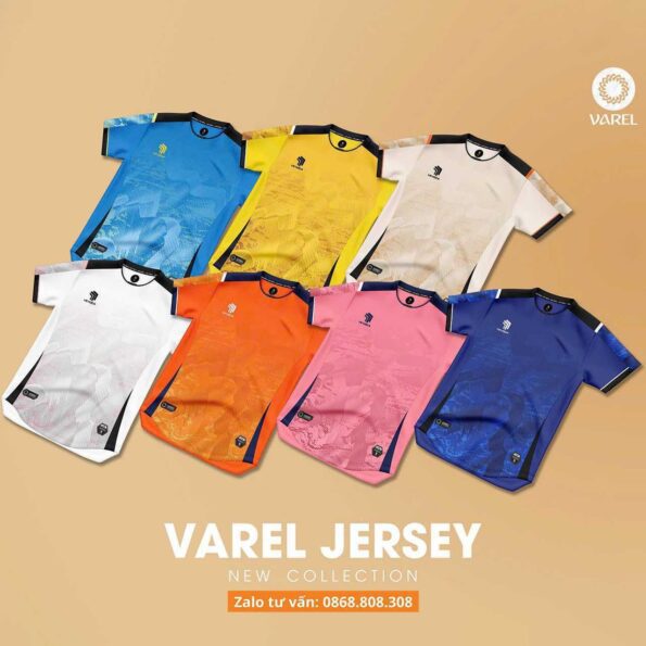 Bộ quần áo bóng đá Vevoca Varel thiết kế chính hãng HP Sport nhiều màu
