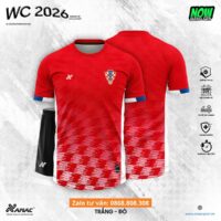 Bộ quần áo bóng đá Wc 2026 thiết kế Amac nhiều màu