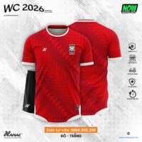 Bộ quần áo bóng đá Wc 2026 thiết kế Amac nhiều màu