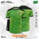 Bộ quần áo bóng đá Wc 2026 thiết kế Amac nhiều màu xanh lá
