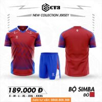 Bộ quần áo bóng đá simba vải thun rmz fabric chính hãng nhiều màu