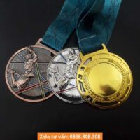 In huy chương bóng rổ basketball lưu niệm trao giải vàng bạc đồng 1