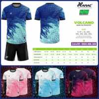 Bộ quần áo bóng đá Amac Volcano chính hãng nhiều màu