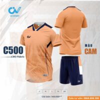 Bộ quần áo bóng đá C500 CRO CV Sport Fabic nhiều màu mới