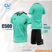 Bộ quần áo bóng đá C500 CRO CV Sport Fabic nhiều màu mới