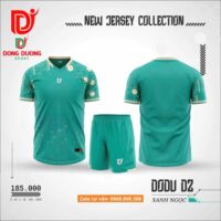 Bộ quần áo bóng đá Dodu D2 DZ DS vải thun rmz fabric nhiều màu