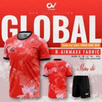 Bộ quần áo bóng đá Global C02 CV Sport vải R-Arimaxx Fabric nhiều màu