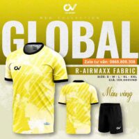 Bộ quần áo bóng đá Global C02 CV Sport vải R-Arimaxx Fabric nhiều màu