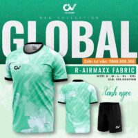 Bộ quần áo bóng đá Global C02 CV Sport vải R-Arimaxx Fabric nhiều màu