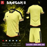 Bộ quần áo bóng đá Just Play Dragon ii 2 chính hãng nhiều màu