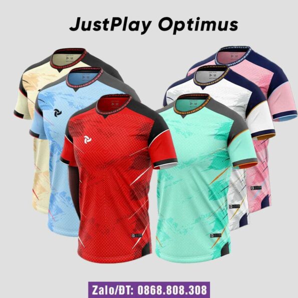 Bộ quần áo bóng đá Just Play Optimus chính hãng nhiều màu