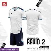 Bộ quần áo bóng đá Mikal Ravid 2.0 chính hãng vải Dzi Fabric nhiều màu