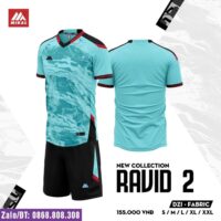 Bộ quần áo bóng đá Mikal Ravid 2.0 chính hãng vải Dzi Fabric nhiều màu