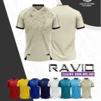 Bộ quần áo bóng đá Mikal Ravid vải Dzi Fabric nhiều màu