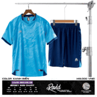 Bộ quần áo bóng đá Mikal Ravid vải Dzi Fabric nhiều màu
