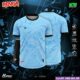 Bộ quần áo bóng đá Renga Amac màu xanh blue