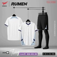 Bộ quần áo bóng đá Rumen Domin vải caro thái nhiều màu