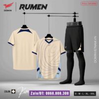 Bộ quần áo bóng đá Rumen Domin vải caro thái nhiều màu