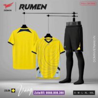 Bộ quần áo bóng đá Rumen Domin vải caro thái nhiều màu