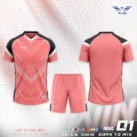 Bộ quần áo bóng đá Win 01 vải sợi mè tổ ong MD1 nhiều màu 1