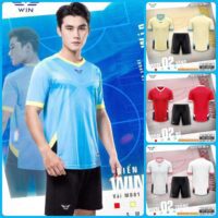 Bộ quần áo bóng đá Win 02 vải sợi mè tổ ong MD1 nhiều màu