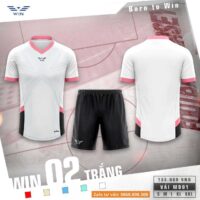 Bộ quần áo bóng đá Win 02 vải sợi mè tổ ong MD1 nhiều màu