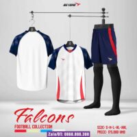 Bộ quần áo đá bóng Beyono Falcons vải dệt kim bio chính hãng nhiều màu