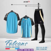 Bộ quần áo đá bóng Beyono Falcons vải dệt kim bio chính hãng nhiều màu
