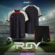 Bộ quần áo đá bóng Beyono Roy vải dệt kim bio chính hãng nhiều màu đen 2