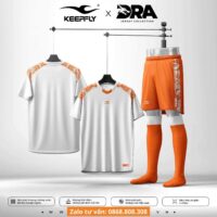 Bộ quần áo đá bóng Keepfly x Dra nhiều màu cam