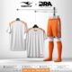 Bộ quần áo đá bóng Keepfly x Dra nhiều màu trắng