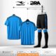 Bộ quần áo đá bóng Keepfly x Dra nhiều màu xanh bích