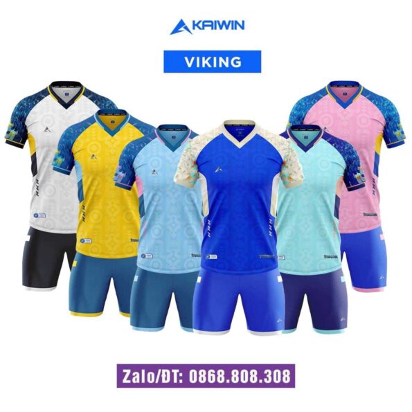 Bộ quần áo đá bóng kaiwin viking chính hãng nhiều màu