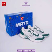 Giày Pickleball Wika Mato Chính Hãng màu trắng tím (2)