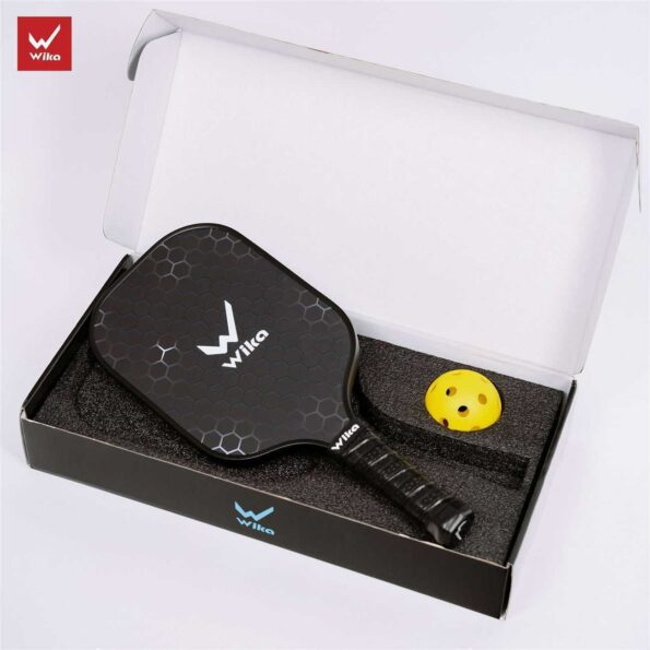 Vợt Pickleball Wika Vigor màu đen