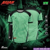 Bộ quần áo bóng đá Asian Amac hình rồng chính hãng nhiều màu
