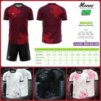 Bộ quần áo bóng đá Snake Amac chính hãng nhiều màu