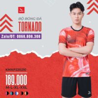 Bộ quần áo bóng đá Tornado kamito chính hãng nhiều màu